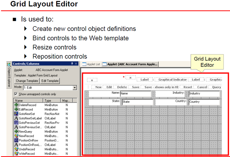 Web Layout Editor